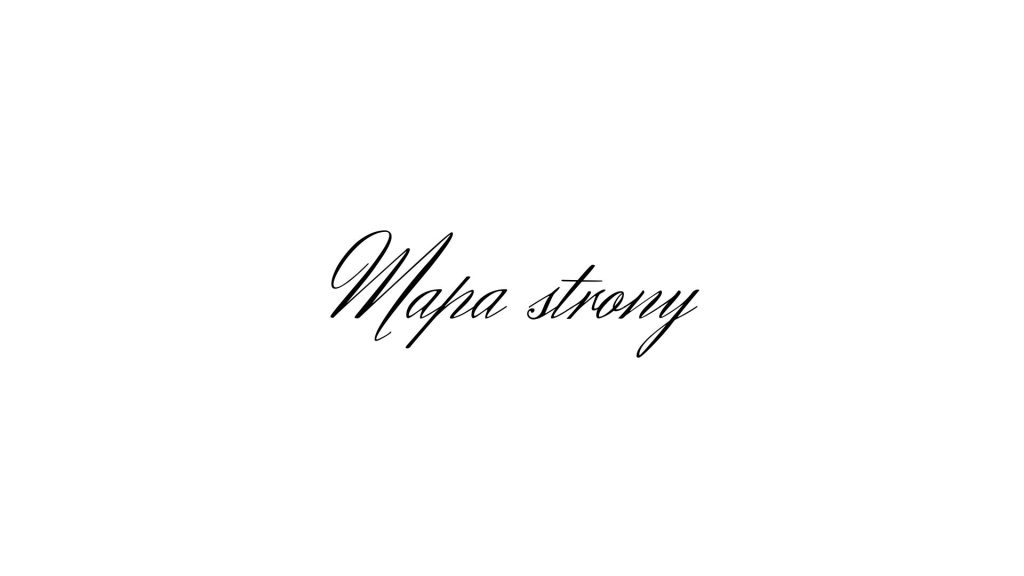 Mapa strony
